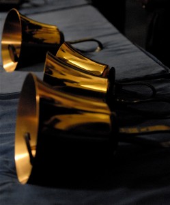 Handbells on Table