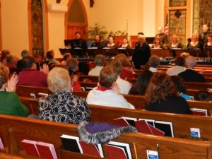 Three Rivers Ringers' performance at St. John's United Church of Christ, Evans City, PA December 10th, 2011