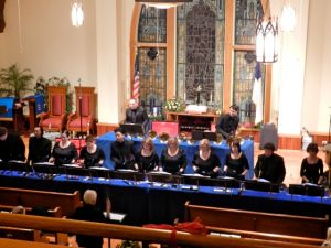 Three Rivers Ringers' performance at St. John's United Church of Christ, Evans City, PA December 10th, 2011