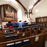 Our setup at Oakmont Presbyterian Church, Sunday, April 22nd, 2012